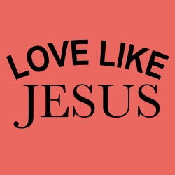 Predesigned Banner (Customizable): Love Like Jesus 2
