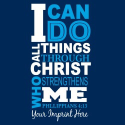 Faith and Encouragement Banner (Customizable): I Can Do All Things 3