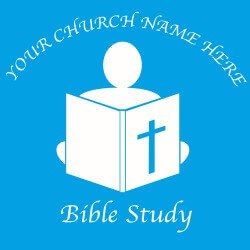 Faith and Encouragement Banner (Customizable): Bible Study 1
