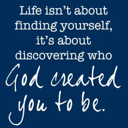 Predesigned Banner (Customizable): Life Isn't About Finding Yourself 1