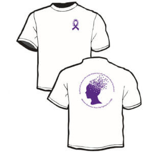 Shirt Template: Alzheimer's Disease Awareness 4
