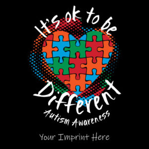 Autism Awareness Banner (Customizable): It’s Okay To Be Different