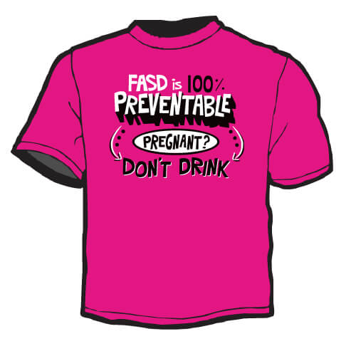 Shirt Template: FASD Awareness 1