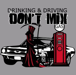 Drinking and Driving Prevention Banner (Customizable): Drinking and Driving Don't Mix 2