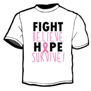 Shirt Template: Fight, Believe, Hope 27