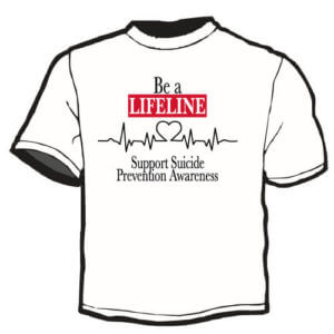 Shirt Template: Be A Lifeline 16