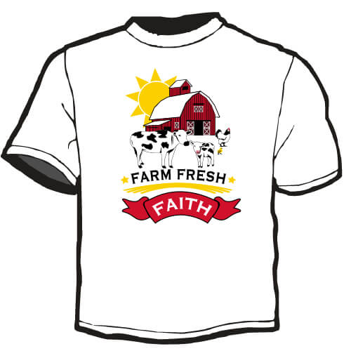 Shirt Template: Farm Fresh Faith 1