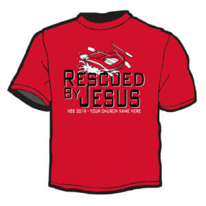 Shirt Template: Rescued By Jesus 5