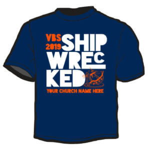 Shirt Template: Shipwrecked 6