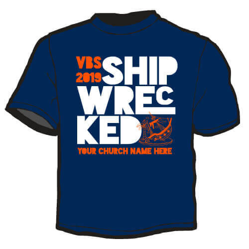 Shirt Template: Shipwrecked 3