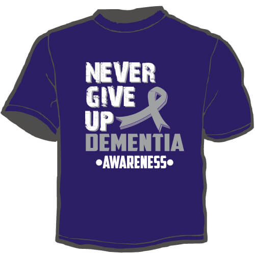 Shirt Template: Dementia Awareness 1
