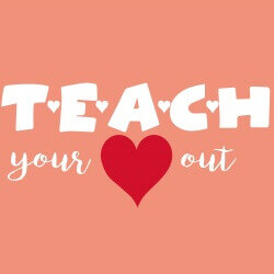 Teacher Appreciation Banner (Customizable): Teach Your Heart Out 5