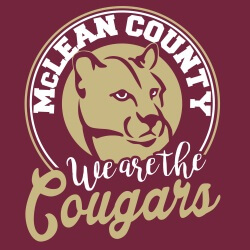 School Spirit Banner (Customizable): We Are The Cougars 3