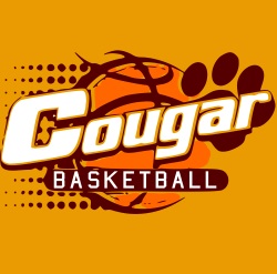 School Spirit Banner (Customizable): Cougar Basketball 2