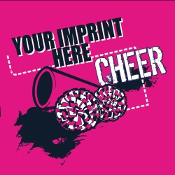 School Spirit Banner (Customizable): Your Imprint Here, Cheer 1