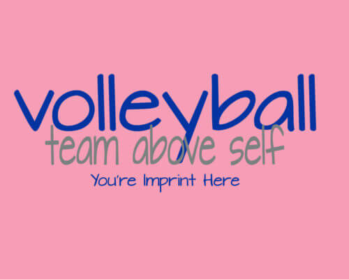 Predesigned Banner (Customizable): Volleyball Team Above Self