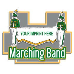 Predesigned Banner (Customizable): Marching Band 2
