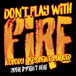 Fire Prevention Banner (Customizable): Don’t Play with Fire