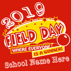 Field Day Banner (Customizable): Field Day Where Everyone Is A Winner 3