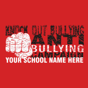 Bullying Prevention Banner (Customizable): Knock Out Bullying