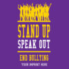 Bullying Prevention Banner (Customizable): Stand Up, Speak Out