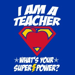 School Spirit Banner (Customizable): I Am A Teacher 3