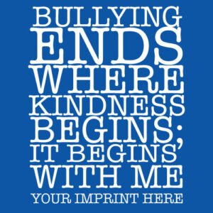 Bullying Prevention Banner (Customizable): Bullying Ends Where Kindness Begins