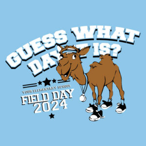 Field Day Banner (Customizable): Guess What Day It Is? 2024