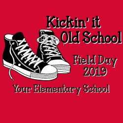 Field Day Banner (Customizable): Kickin' It Old School 3