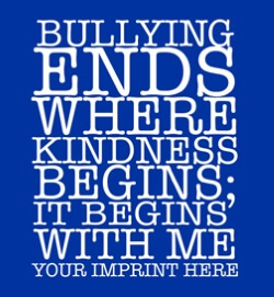 Bullying Prevention Banner (Customizable): Bullying Ends Where Kindness Begins 2