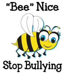 Bullying Prevention Banner (Customizable): "Bee" Nice Stop Bullying 1