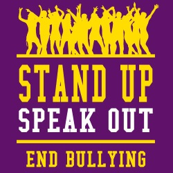 Bullying Prevention Banner (Customizable): Stand Up, Speak Out 1