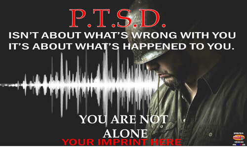 Military Banner (Customizable): PTSD 1