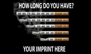 Tobacco Prevention Banner (Customizable): How Long Do You Have? 30