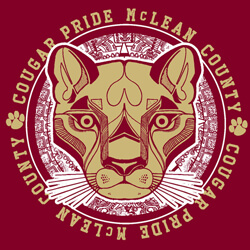 School Spirit Banner (Customizable): Cougar Pride 1