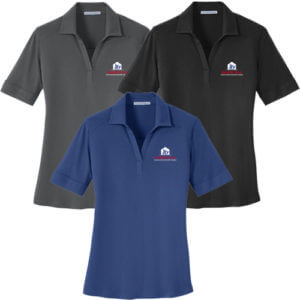 Health First Port Authority® Ladies Silk Touch™ Interlock Performance Polo 4