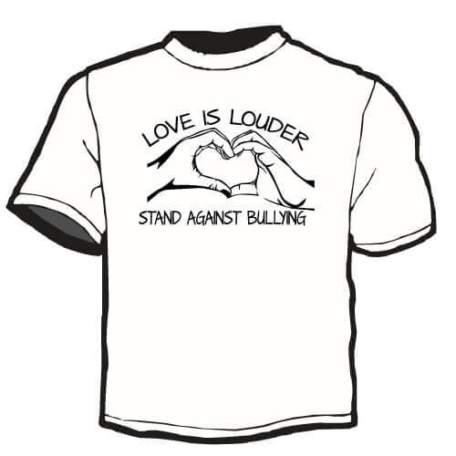 Shirt Template: Love Is Louder 3