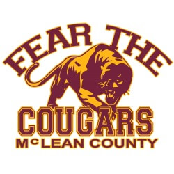 School Spirit Banner (Customizable): Fear The Cougars 36