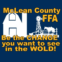 School Spirit Banner (Customizable): McLean County FFA 1