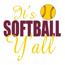 Predesigned Banner (Customizable): It's Softball Y'all 3