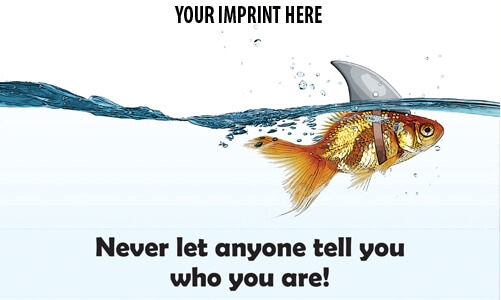 Predesigned Banner (Customizable): Never Let Anyone Tell You Who You Are! 1