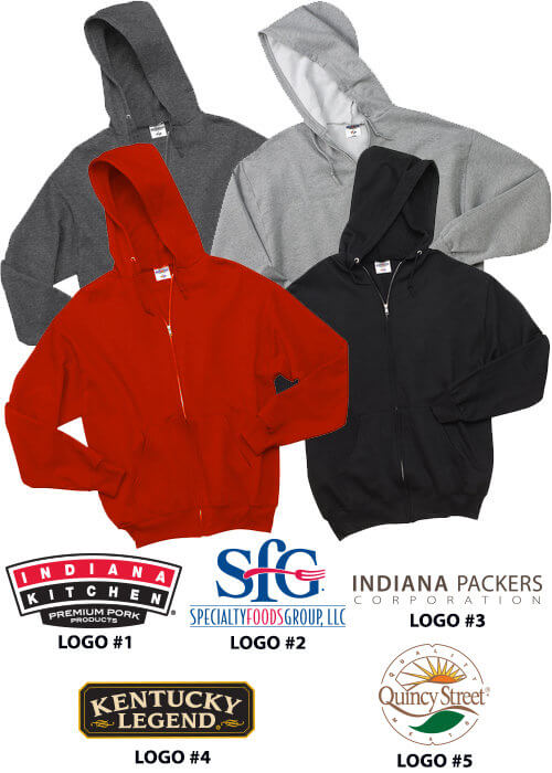 Indiana Kitchen_Specialty Food Group, LLC. Full-Zip Hooded Sweatshirt 3