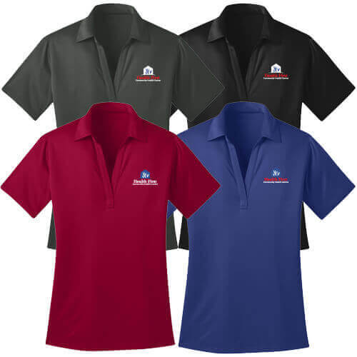 Health First Port Authority® Ladies Silk Touch™ Performance Polo 2