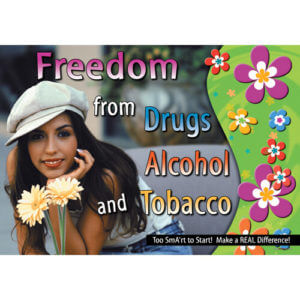 Freedom from Drugs, Alcohol and Tobacco Laminated Poster 1