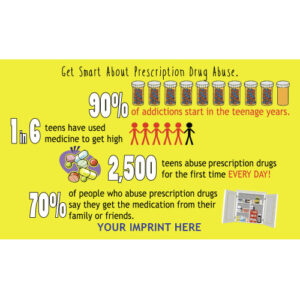 Drug Prevention Banner (Customizable): Get Smart About Prescription Drug Abuse