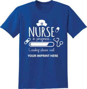 Shirt Template: Nurse In Progress