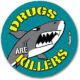 Drugs Are Killers (Roll of 100 stickers) While Supplies Last 2 Drugs Are Killers