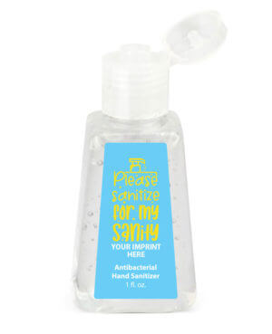 Please Sanitize for My Sanity Hand Sanitizer (1 oz)-Customizable 24
