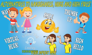 Health Awareness Banner (Customizable): Alternatives to handshakes... 7