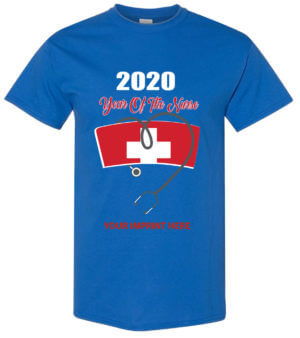Shirt Template: 2020 Year of the Nurse COVID-19 Shirt 28